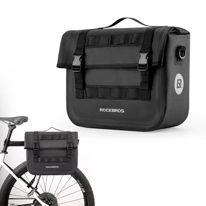 ROCKBROS taška na kolo/moto zavazadla 600D brašna 9-15L vodoodpudivá