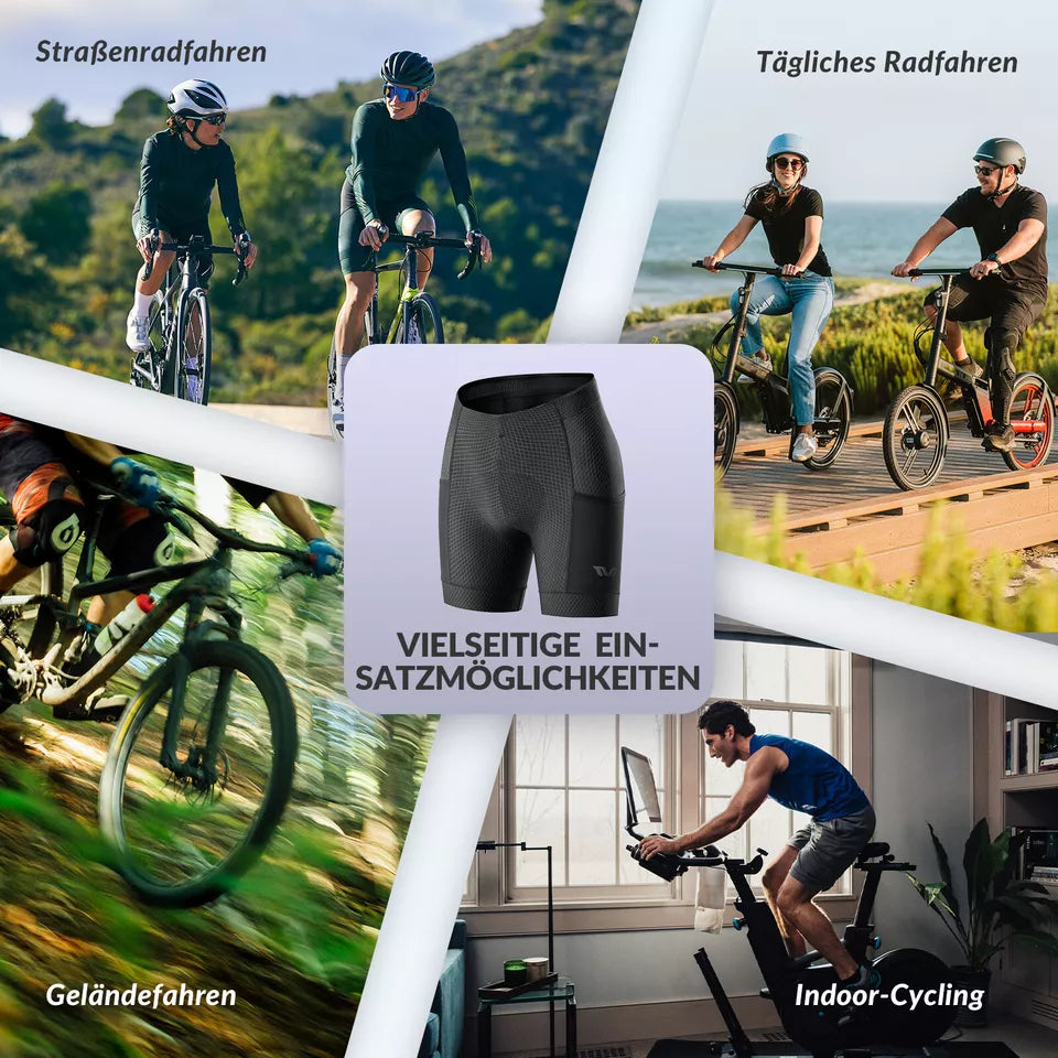 Cyklistické šortky ROCKBROS TVI dámské cyklistické šortky 4D vycpané cyklistické šortky krátké legíny