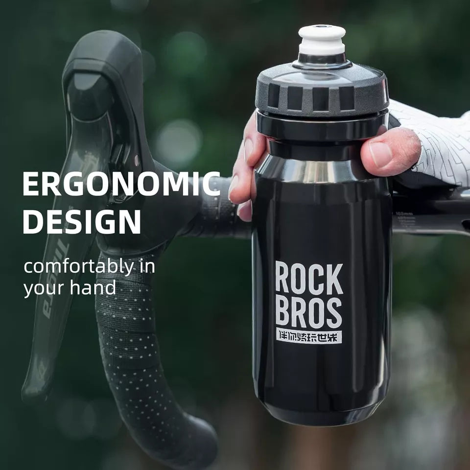 ROCKBROS Cyklistická láhev na vodu 600ml láhev na pití Cyklovací láhev na vodu