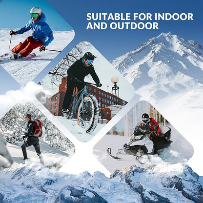 Qunature Balaclava Winter Warm Balaclava Thermal větruodolná lyžařská maska Balaclava pro outdoorové aktivity, jako je cyklistika Motocyklování Snowboarding Lyžování Nákrčník pro ženy/muže Unisex