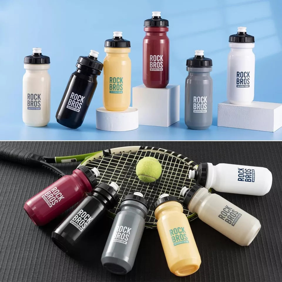 ROCKBROS Cyklistická láhev na vodu 600ml láhev na pití Cyklovací láhev na vodu