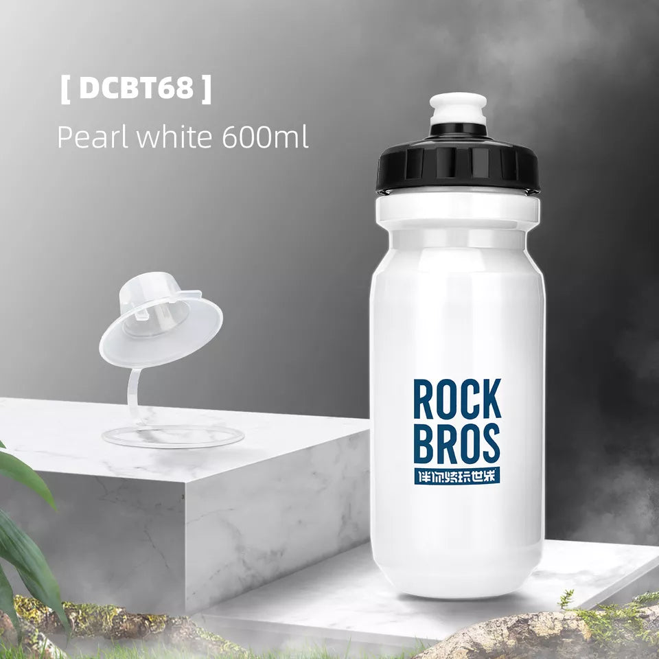 ROCKBROS Cyklistická láhev na vodu 600ml láhev na pití Cyklovací láhev na vodu