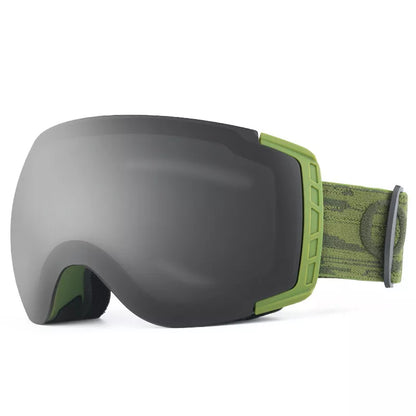 Qunature lyžařské brýle, snowboardové brýle, antifog UV400 dámské/mužské pro nositele brýlí