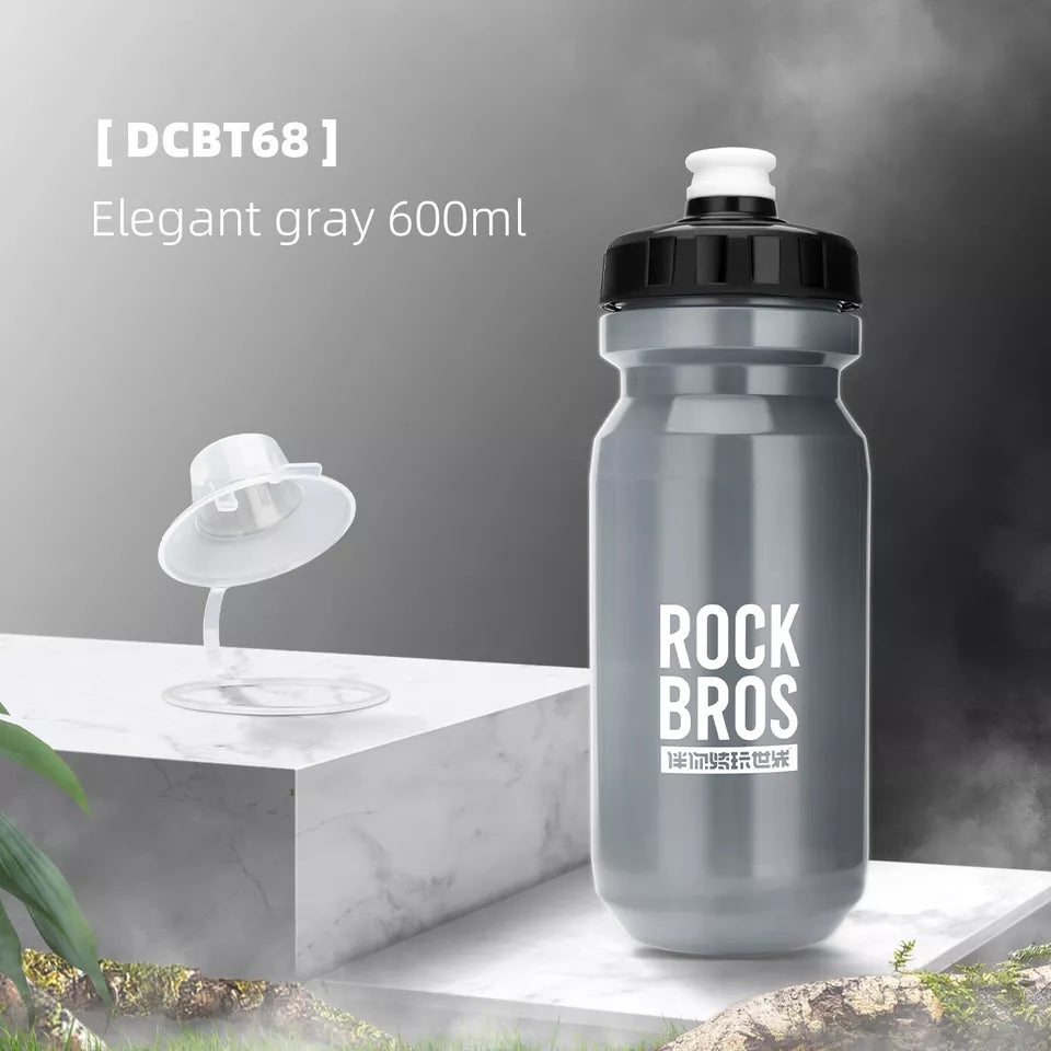 ROCKBROS Cyklistická láhev na vodu 600ml láhev na pití Cyklovací láhev na vodu