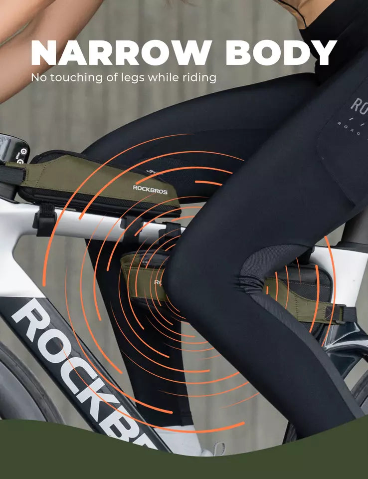 ROCKBROS taška na rám taška na spodní trubku taška na kolo silniční kolo MTB