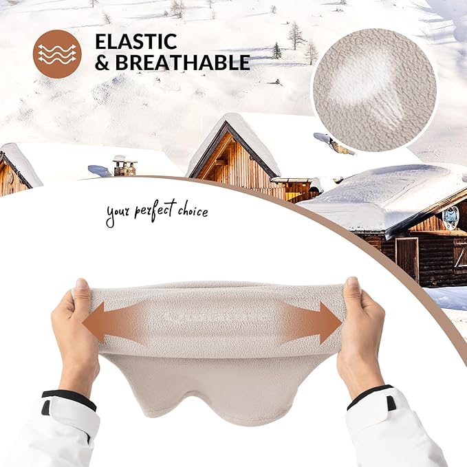 Qunature Balaclava Winter Warm Balaclava Thermal větruodolná lyžařská maska Balaclava pro outdoorové aktivity, jako je cyklistika Motocyklování Snowboarding Lyžování Nákrčník pro ženy/muže Unisex
