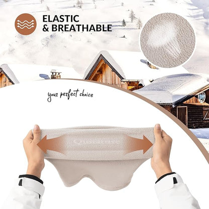 Qunature Balaclava Winter Warm Balaclava Thermal větruodolná lyžařská maska Balaclava pro outdoorové aktivity, jako je cyklistika Motocyklování Snowboarding Lyžování Nákrčník pro ženy/muže Unisex