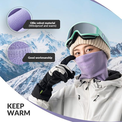 Qunature Balaclava Winter Warm Balaclava Thermal větruodolná lyžařská maska Balaclava pro outdoorové aktivity, jako je cyklistika Motocyklování Snowboarding Lyžování Nákrčník pro ženy/muže Unisex