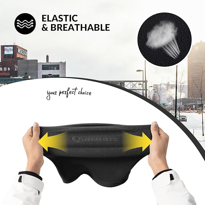 Qunature Balaclava Winter Warm Balaclava Thermal větruodolná lyžařská maska Balaclava pro outdoorové aktivity, jako je cyklistika Motocyklování Snowboarding Lyžování Nákrčník pro ženy/muže Unisex