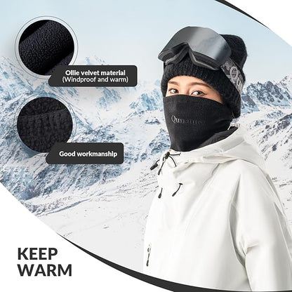 Qunature Balaclava Winter Warm Balaclava Thermal větruodolná lyžařská maska Balaclava pro outdoorové aktivity, jako je cyklistika Motocyklování Snowboarding Lyžování Nákrčník pro ženy/muže Unisex