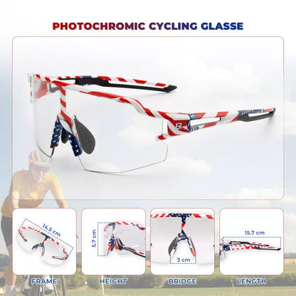 ROCKBROS polarizační/fotochromatické sluneční brýle cyklistické brýle cyklistické UV400 UNISEX