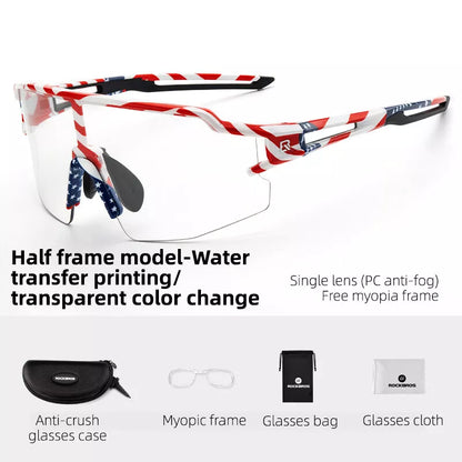 ROCKBROS polarizační/fotochromatické sluneční brýle cyklistické brýle cyklistické UV400 UNISEX