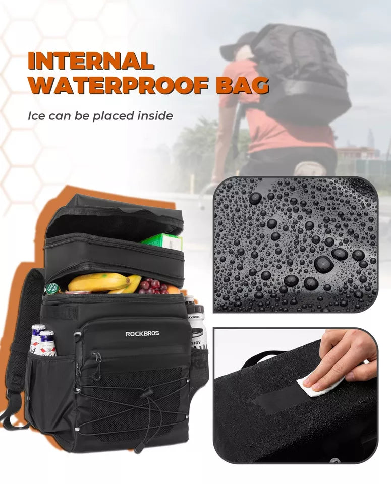 ROCKBROS Odnímatelný batoh Multifunkční batoh 3,5+14L Outdoor Travel