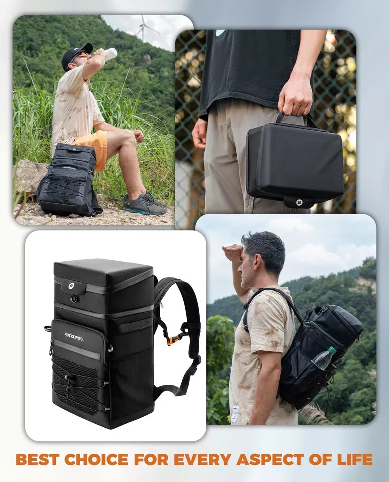ROCKBROS Odnímatelný batoh Multifunkční batoh 3,5+14L Outdoor Travel