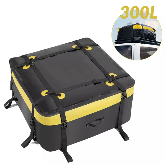 ROCKBROS 300L střešní taška do auta voděodolná taška na zavazadla střešní box skládací PVC