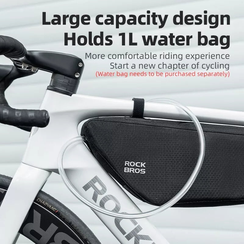 ROCKBROS taška na kolo rám taška vyjímatelná trojúhelníková taška na MTB 2,9L