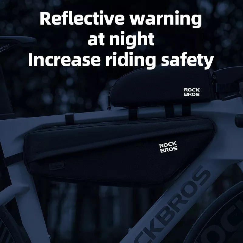 ROCKBROS taška na kolo rám taška vyjímatelná trojúhelníková taška na MTB 2,9L