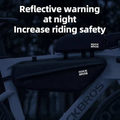 ROCKBROS taška na kolo rám taška vyjímatelná trojúhelníková taška na MTB 2,9L