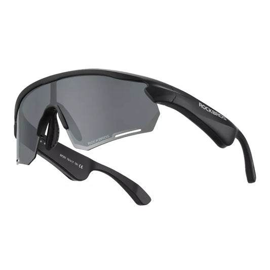 Elektronické brýle ROCKBROS Bluetooth Kolo Motocykl Auto Outdoor Running TAC