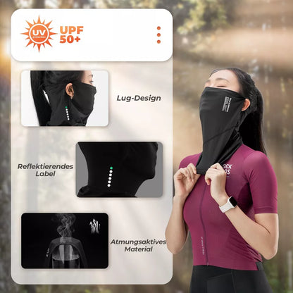 ROCKBROS letní multifunkční ručník COOLMAX Wrap UPF50+ maska na kolo/motocykl