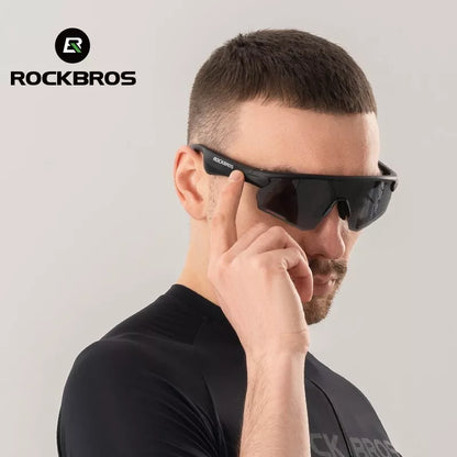 Elektronické brýle ROCKBROS Bluetooth Kolo Motocykl Auto Outdoor Running TAC