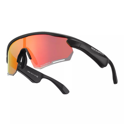 Elektronické brýle ROCKBROS Bluetooth Kolo Motocykl Auto Outdoor Running TAC