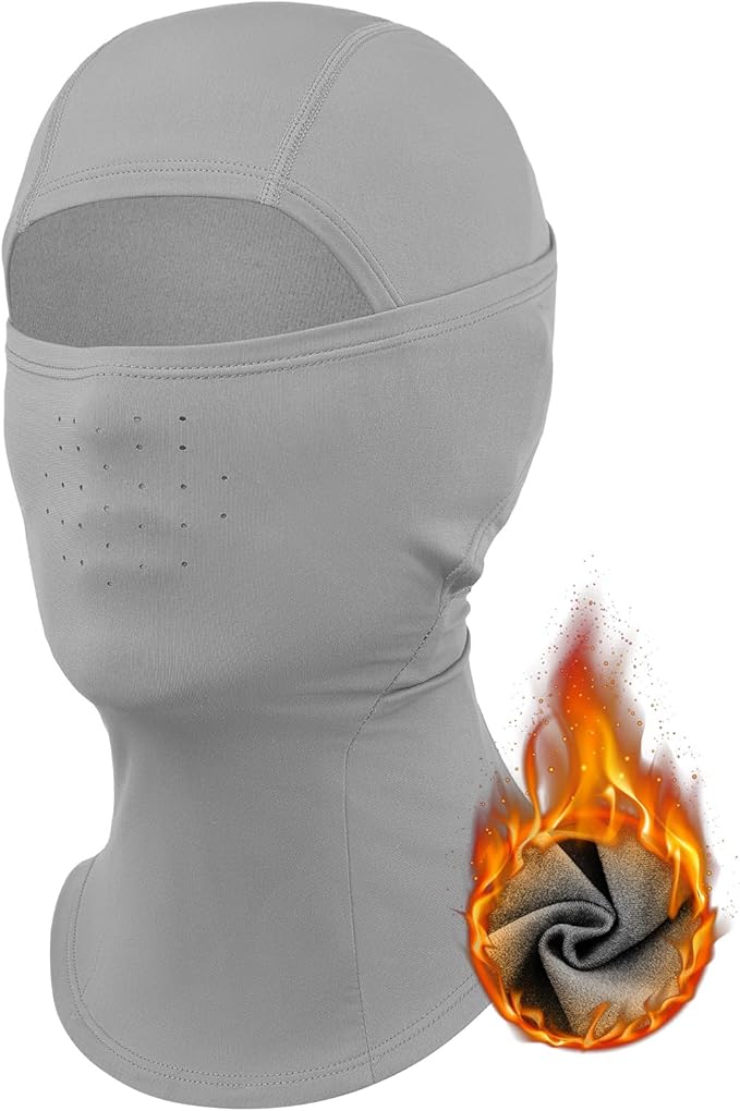 Qunature Balaclava Balaclava Zimní lyžařská maska Větruodolná Prodyšná maska na obličej M/L pro outdoorové sporty Lyžování Cyklistika Snowboarding Motocykl ženy/muži
