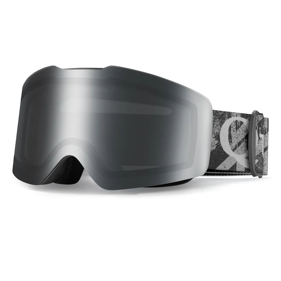 Bezrámové lyžařské brýle Qunature Snowboardové brýle UV400 Unisex brýle proti zamlžování