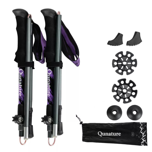 Turistické hůlky Quature turistické hůlky 7075 hliníkové 130cm