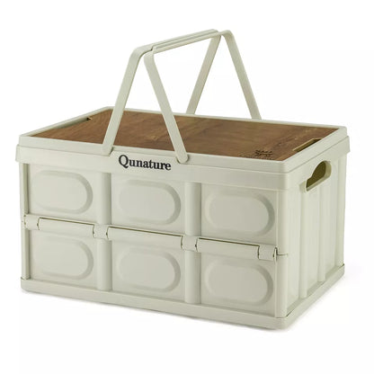 Qunature Camping Box Skládací organizér Camping Box Úložný box 26/55/60L