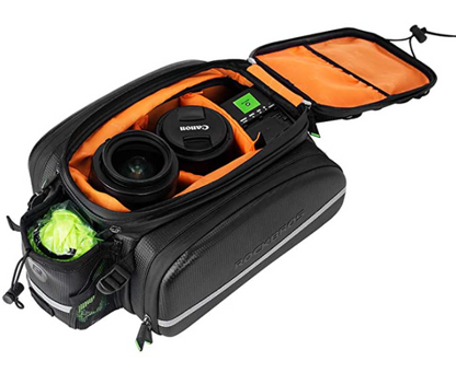 ROCKBROS A6-6 taška na zadní nosič na kolo 10-35L taška na fotoaparát