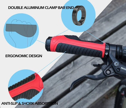 ROCKBROS Ergonomické rukojeti řídítek jízdního kola Protiskluzové 22 mm