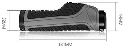 ROCKBROS Ergonomické rukojeti řídítek jízdního kola Protiskluzové 22 mm