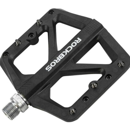 ROCKBROS cyklistické nylonové pedály Protiskluzové MTB ploché pedály 9/16 palcový 3 utěsněná ložiska