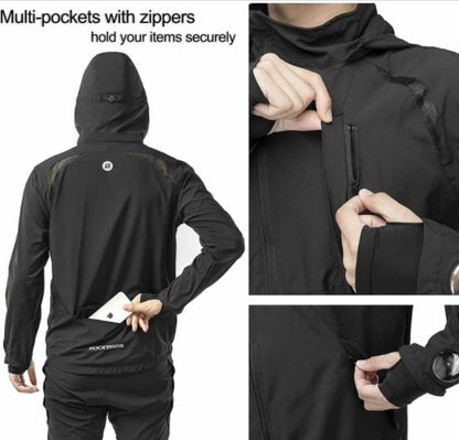 ROCKBROS bunda pro ženy/muže cyklistická bunda běžecká bunda outdoor sport