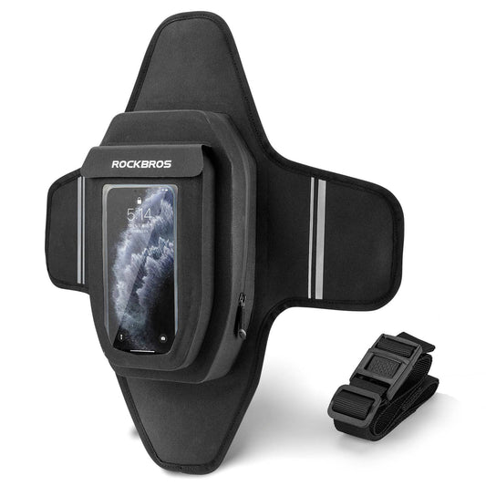 Motocyklová brašna na nádrž, vodotěsná magnetická, černá, ROCKBROS