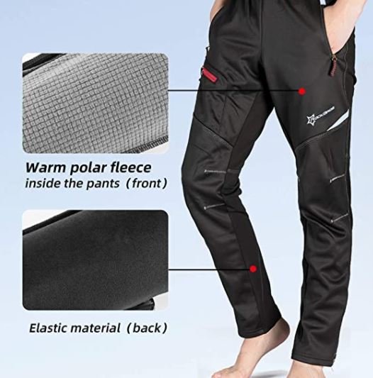 ROCKBROS YPK009-1 S-4XL cyklistické kalhoty, dlouhé volnočasové kalhoty