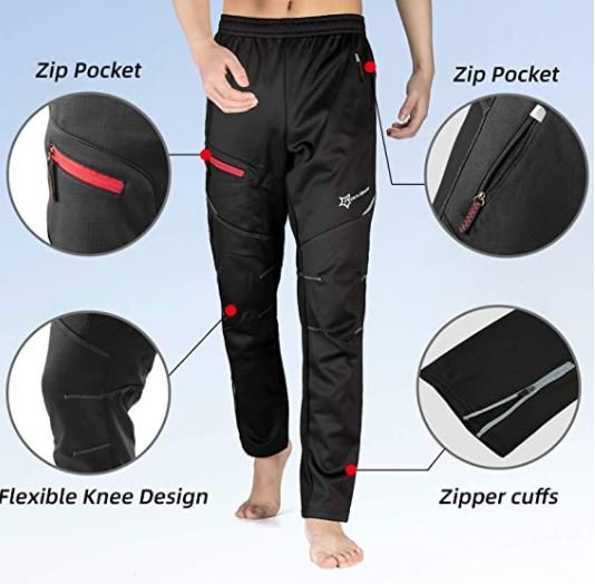ROCKBROS YPK009-1 S-4XL cyklistické kalhoty, dlouhé volnočasové kalhoty