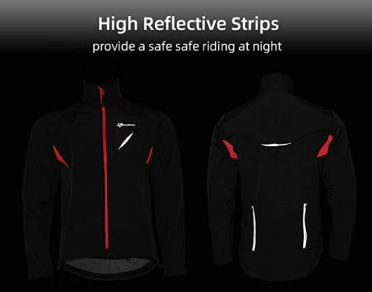 ROCKBROS YPW021 zimní bunda pánská cyklistická bunda nepromokavá větrovka M-4XL