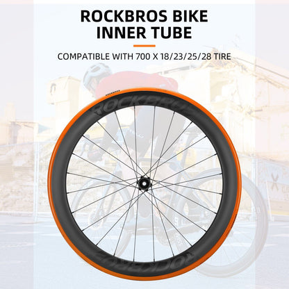 ROCKBROS duše na kolo 700 x 18-32C 35g TPU Presta ventil silniční kolo