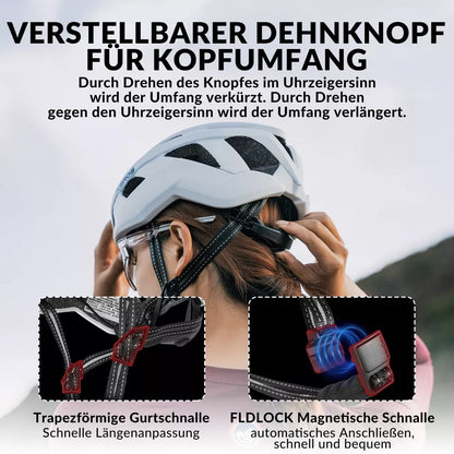 ROCKBROS cyklistická helma silniční kolo PC + EPS 54-58 cm cyklistická helma dámská pánská tlumení nárazů