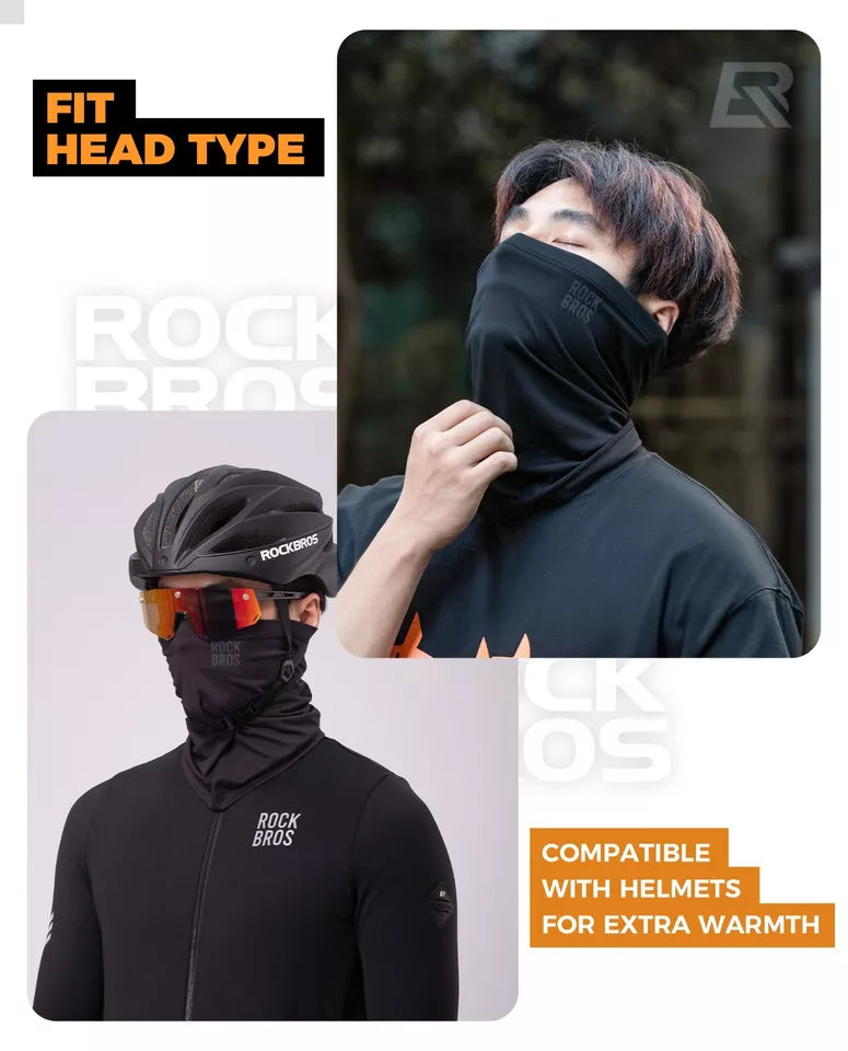 ROCKBROS Half Balaclava Winter Warm Tube Šála Neck Warmer Outdoors Unisex