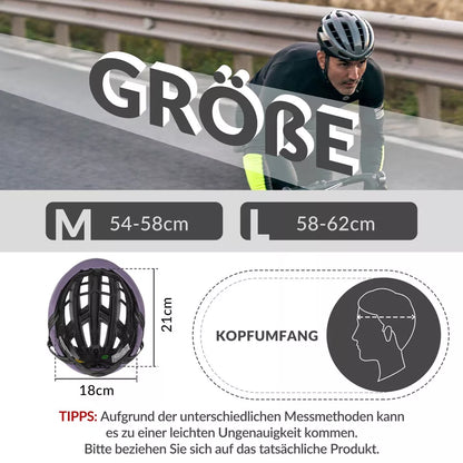 ROCKBROS cyklistická helma silniční kolo PC + EPS 54-58 cm cyklistická helma dámská pánská tlumení nárazů