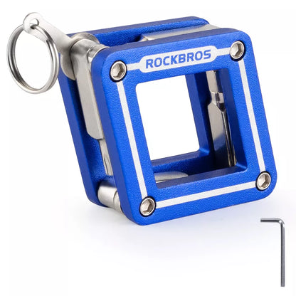 ROCKBROS cyklistické multifunkční nářadí 8v1 oprava skládacího nářadí oprava