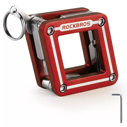 ROCKBROS cyklistické multifunkční nářadí 8v1 oprava skládacího nářadí oprava