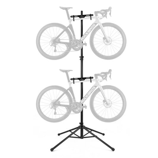 ROCKBROS Bicycle Double Mounting Stand Support Power Repair Stand Nastavitelný