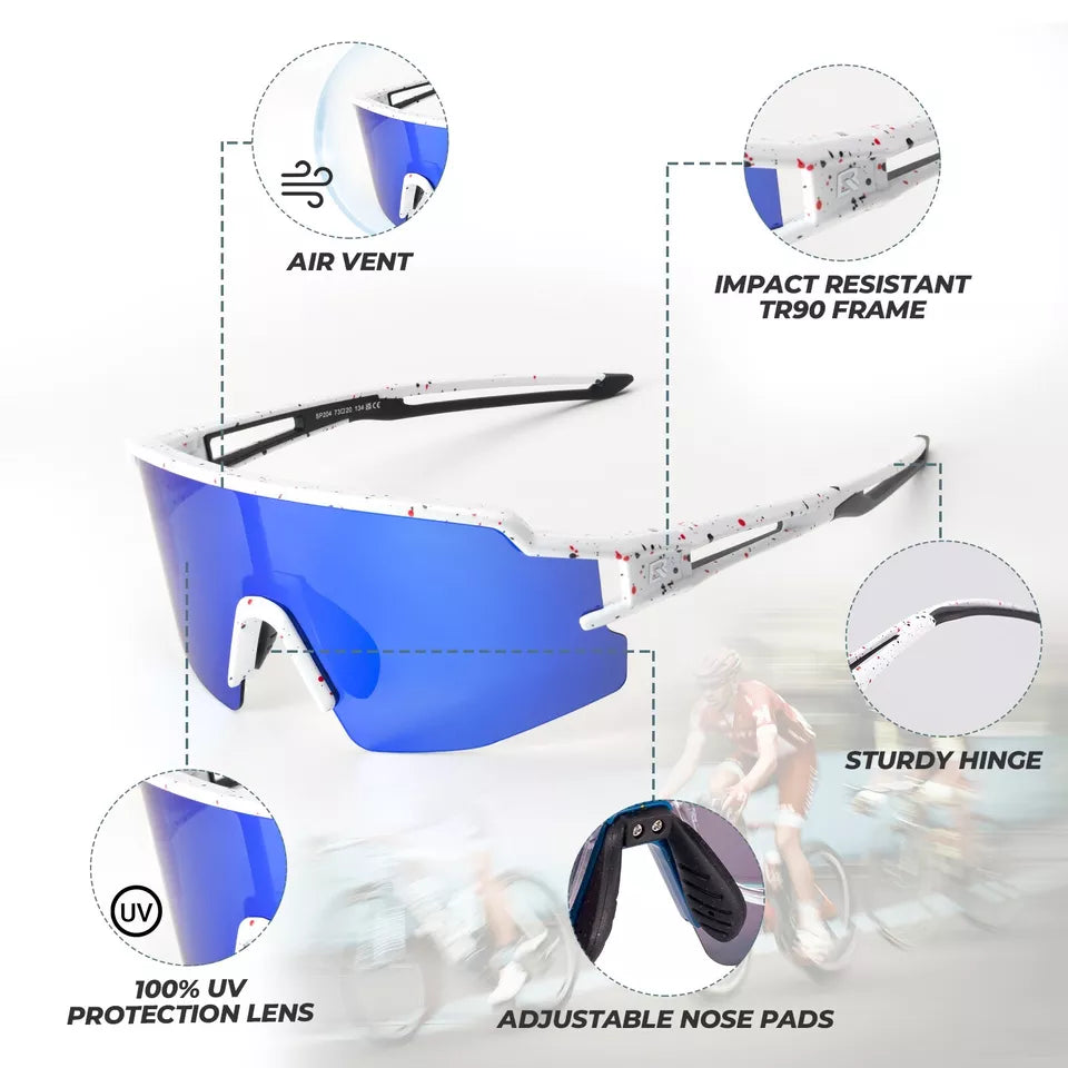 ROCKBROS polarizační/fotochromatické sluneční brýle cyklistické brýle cyklistické UV400 UNISEX