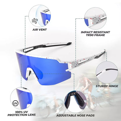 ROCKBROS polarizační/fotochromatické sluneční brýle cyklistické brýle cyklistické UV400 UNISEX
