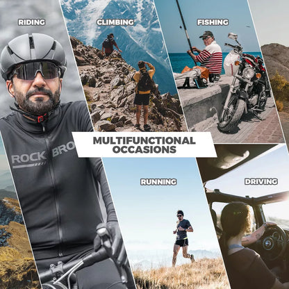 ROCKBROS polarizační/fotochromatické sluneční brýle cyklistické brýle cyklistické UV400 UNISEX