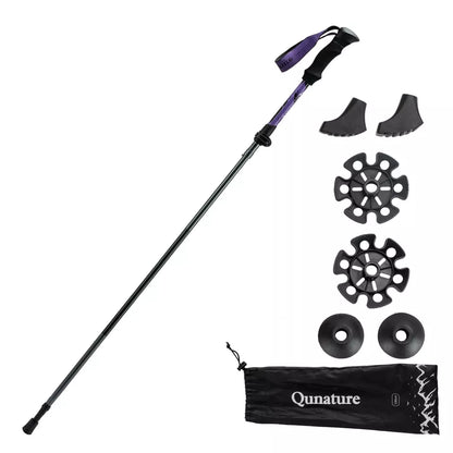 Turistické hůlky Quature turistické hůlky 7075 hliníkové 130cm